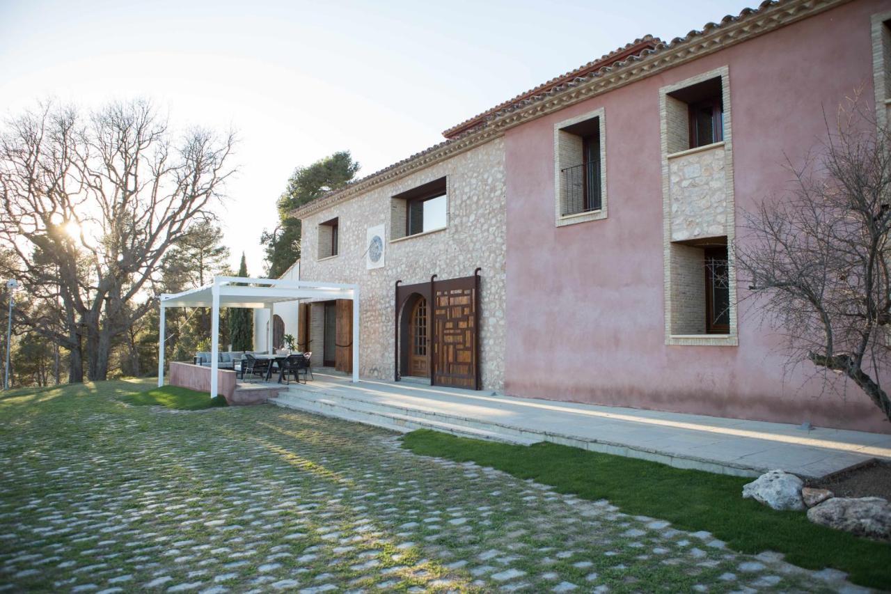 Casa Rural Masia Les Apieres El Pla de Manlleu Bagian luar foto