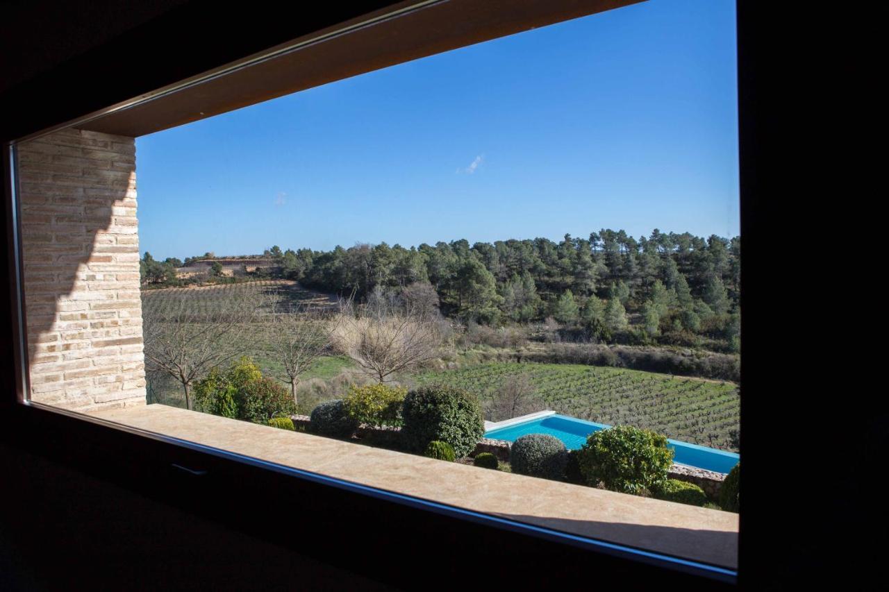Casa Rural Masia Les Apieres El Pla de Manlleu Bagian luar foto
