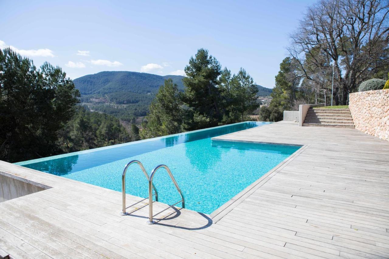 Casa Rural Masia Les Apieres El Pla de Manlleu Bagian luar foto