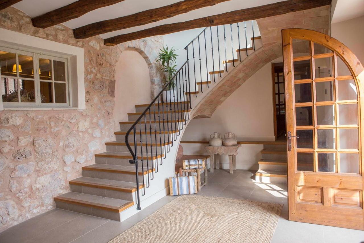 Casa Rural Masia Les Apieres El Pla de Manlleu Bagian luar foto