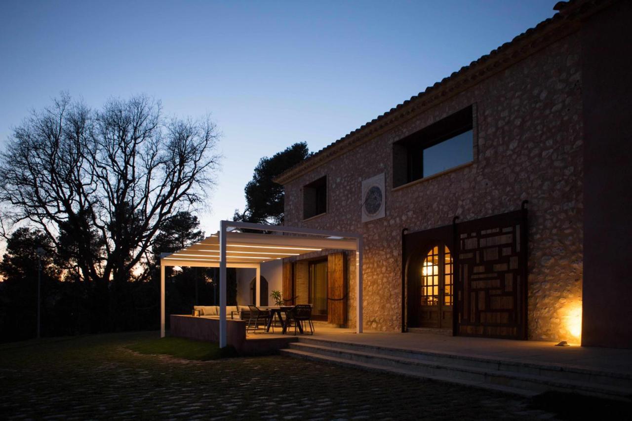 Casa Rural Masia Les Apieres El Pla de Manlleu Bagian luar foto