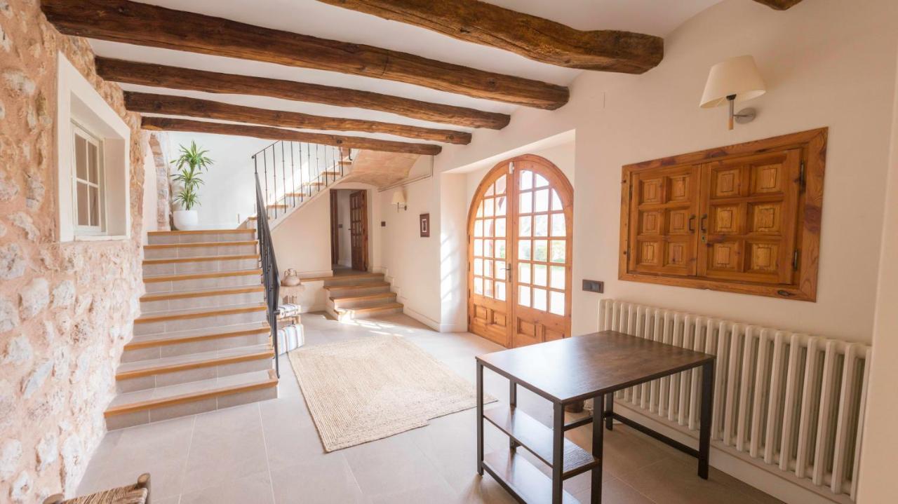 Casa Rural Masia Les Apieres El Pla de Manlleu Bagian luar foto