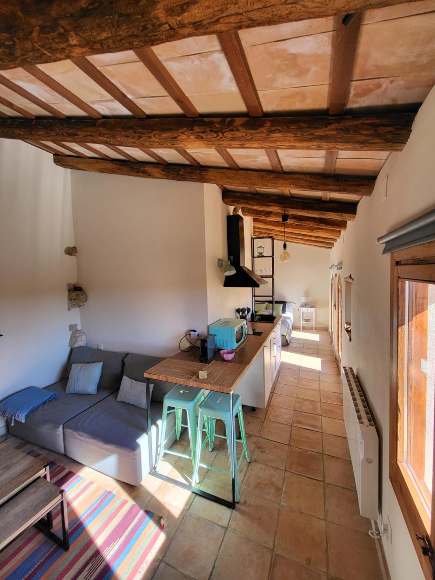 Casa Rural Masia Les Apieres El Pla de Manlleu Bagian luar foto