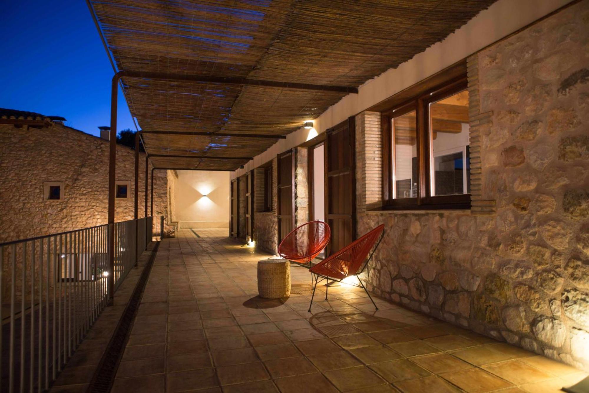 Casa Rural Masia Les Apieres El Pla de Manlleu Bagian luar foto