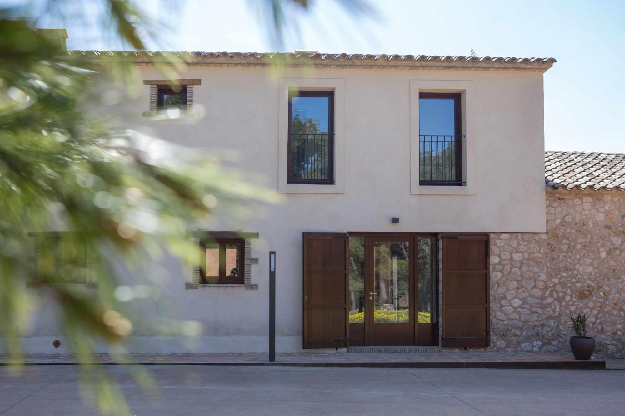 Casa Rural Masia Les Apieres El Pla de Manlleu Bagian luar foto