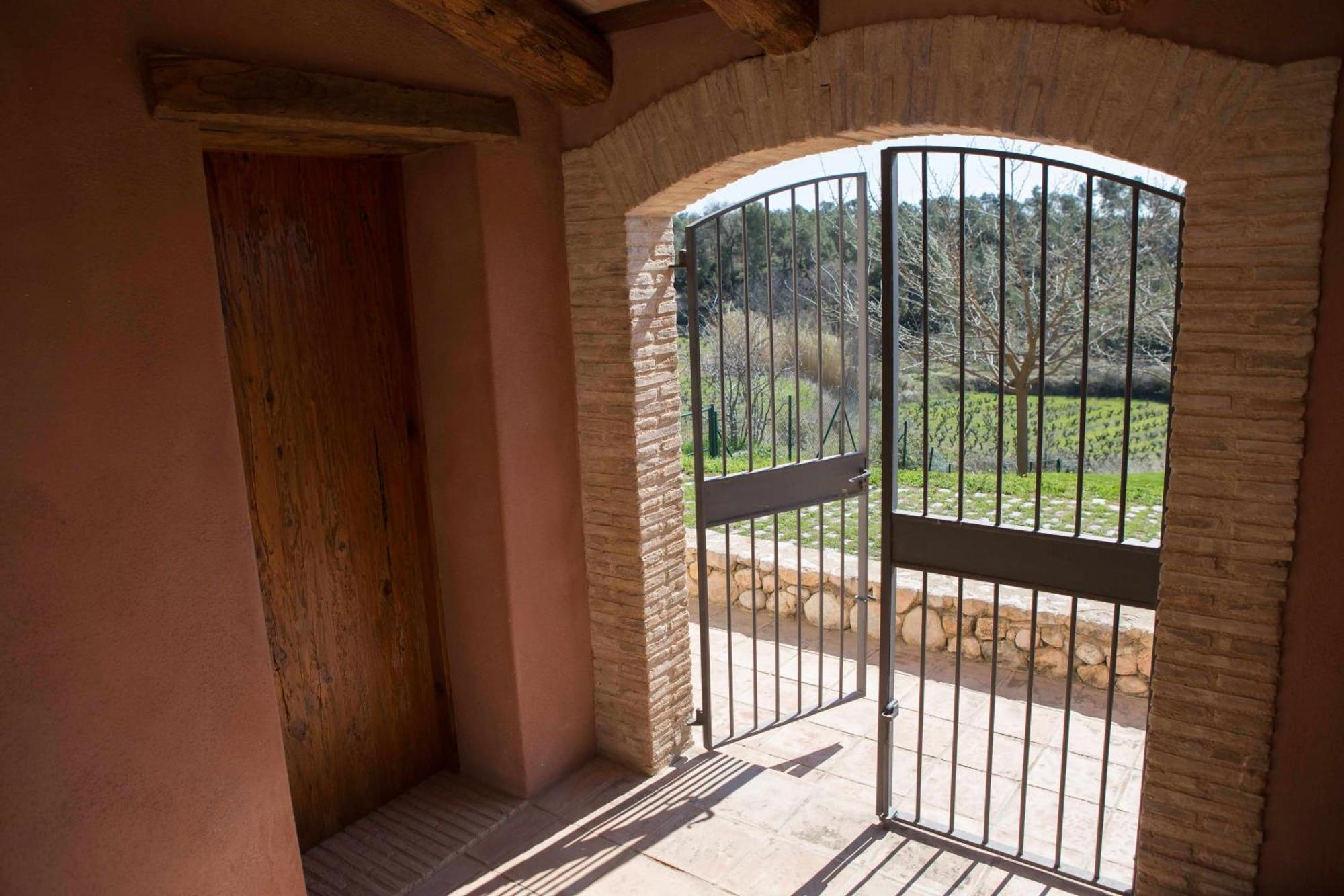 Casa Rural Masia Les Apieres El Pla de Manlleu Bagian luar foto